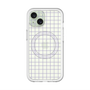 スリムプロテクションプレミアムケース with MagSafe［ オリジナル - 推し色チェック - パープル ］