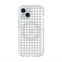 スリムプロテクションプレミアムケース with MagSafe［ オリジナル - 推し色チェック - ブラック ］
