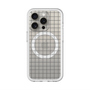 スリムプロテクションプレミアムケース with MagSafe［ オリジナル - 推し色チェック - ブラック ］