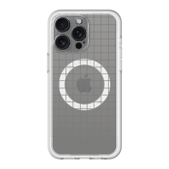 スリムプロテクションプレミアムケース with MagSafe［ オリジナル - 推し色チェック - ブラック ］