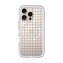 スリムプロテクションプレミアムケース with MagSafe［ オリジナル - 推し色チェック - ブラック ］