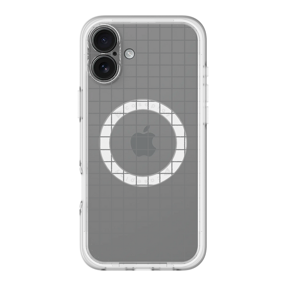 スリムプロテクションプレミアムケース with MagSafe［ オリジナル - 推し色チェック - ブラック ］