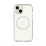 スリムプロテクションプレミアムケース with MagSafe［ オリジナル - 推し色チェック - ホワイト ］