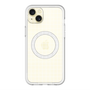スリムプロテクションプレミアムケース with MagSafe［ オリジナル - 推し色チェック - ホワイト ］
