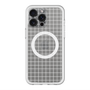 スリムプロテクションプレミアムケース with MagSafe［ オリジナル - 推し色チェック - ホワイト ］