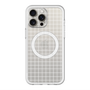 スリムプロテクションプレミアムケース with MagSafe［ オリジナル - 推し色チェック - ホワイト ］
