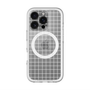 スリムプロテクションプレミアムケース with MagSafe［ オリジナル - 推し色チェック - ホワイト ］