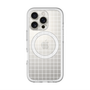 スリムプロテクションプレミアムケース with MagSafe［ オリジナル - 推し色チェック - ホワイト ］