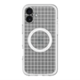 スリムプロテクションプレミアムケース with MagSafe［ オリジナル - 推し色チェック - ホワイト ］