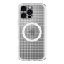 スリムプロテクションプレミアムケース with MagSafe［ オリジナル - 推し色チェック - ホワイト ］