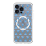 スリムプロテクションプレミアムケース with MagSafe［ オリジナル - 推し色三角 - ブルー ］