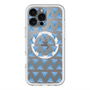 スリムプロテクションプレミアムケース with MagSafe［ オリジナル - 推し色三角 - ブルー ］