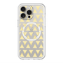 スリムプロテクションプレミアムケース with MagSafe［ オリジナル - 推し色三角 - イエロー ］