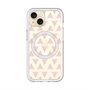 スリムプロテクションプレミアムケース with MagSafe［ オリジナル - 推し色三角 - ピンク ］
