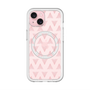 スリムプロテクションプレミアムケース with MagSafe［ オリジナル - 推し色三角 - ピンク ］