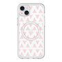 スリムプロテクションプレミアムケース with MagSafe［ オリジナル - 推し色三角 - ピンク ］
