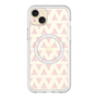 スリムプロテクションプレミアムケース with MagSafe［ オリジナル - 推し色三角 - ピンク ］