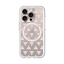 スリムプロテクションプレミアムケース with MagSafe［ オリジナル - 推し色三角 - ピンク ］