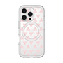 スリムプロテクションプレミアムケース with MagSafe［ オリジナル - 推し色三角 - ピンク ］