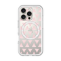 スリムプロテクションプレミアムケース with MagSafe［ オリジナル - 推し色三角 - ピンク ］