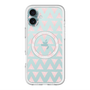 スリムプロテクションプレミアムケース with MagSafe［ オリジナル - 推し色三角 - ピンク ］