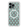 スリムプロテクションプレミアムケース with MagSafe［ オリジナル - 推し色三角 - グリーン ］