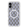 スリムプロテクションプレミアムケース with MagSafe［ オリジナル - 推し色三角 - パープル ］