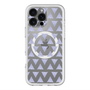 スリムプロテクションプレミアムケース with MagSafe［ オリジナル - 推し色三角 - パープル ］