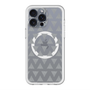 スリムプロテクションプレミアムケース with MagSafe［ オリジナル - 推し色三角 - ブラック ］