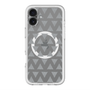 スリムプロテクションプレミアムケース with MagSafe［ オリジナル - 推し色三角 - ブラック ］