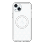スリムプロテクションプレミアムケース with MagSafe［ オリジナル - 推し色三角 - ホワイト ］