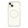 スリムプロテクションプレミアムケース with MagSafe［ オリジナル - 推し色三角 - ホワイト ］