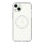スリムプロテクションプレミアムケース with MagSafe［ オリジナル - 推し色三角 - ホワイト ］