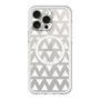 スリムプロテクションプレミアムケース with MagSafe［ オリジナル - 推し色三角 - ホワイト ］