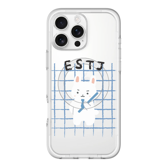 スリムプロテクションプレミアムケース with MagSafe［ オリジナル - ESTJ 幹部 - キャラクター ］