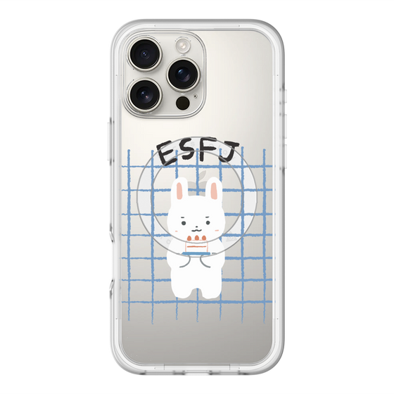 スリムプロテクションプレミアムケース with MagSafe［ オリジナル - ESFJ 領事 - キャラクター ］