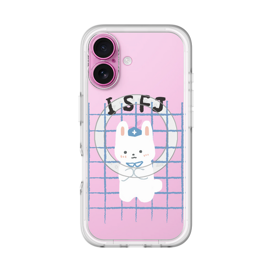スリムプロテクションプレミアムケース with MagSafe［ オリジナル - ISFJ 擁護者 - キャラクター ］