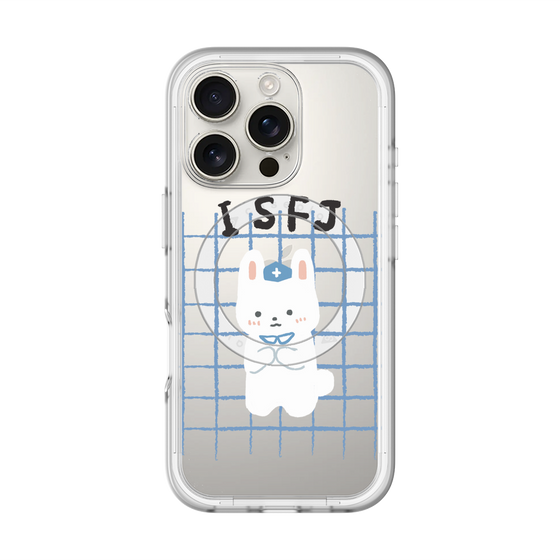 スリムプロテクションプレミアムケース with MagSafe［ オリジナル - ISFJ 擁護者 - キャラクター ］