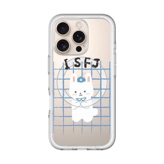 スリムプロテクションプレミアムケース with MagSafe［ オリジナル - ISFJ 擁護者 - キャラクター ］
