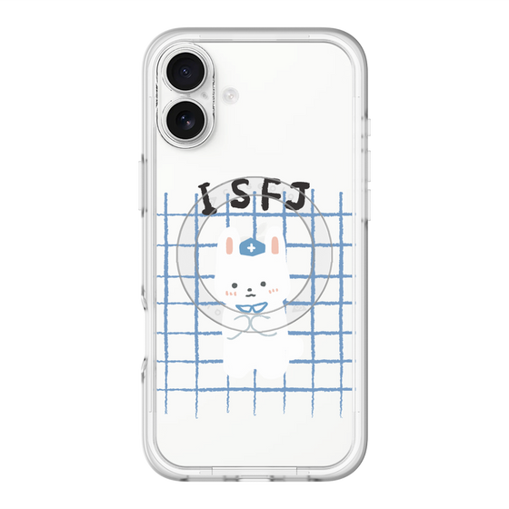 スリムプロテクションプレミアムケース with MagSafe［ オリジナル - ISFJ 擁護者 - キャラクター ］