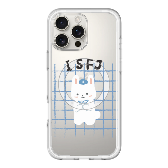 スリムプロテクションプレミアムケース with MagSafe［ オリジナル - ISFJ 擁護者 - キャラクター ］