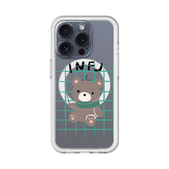 スリムプロテクションプレミアムケース with MagSafe［ オリジナル - INFJ 提唱者 - キャラクター ］