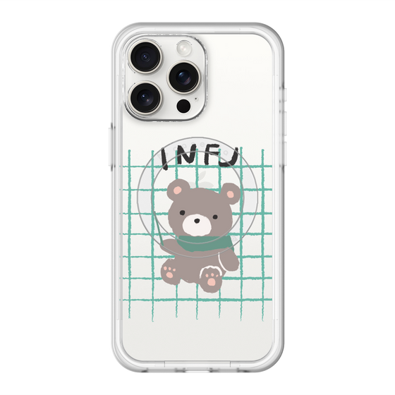 スリムプロテクションプレミアムケース with MagSafe［ オリジナル - INFJ 提唱者 - キャラクター ］