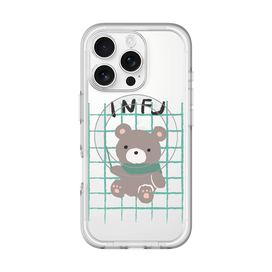 スリムプロテクションプレミアムケース with MagSafe［ オリジナル - INFJ 提唱者 - キャラクター ］