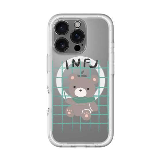 スリムプロテクションプレミアムケース with MagSafe［ オリジナル - INFJ 提唱者 - キャラクター ］
