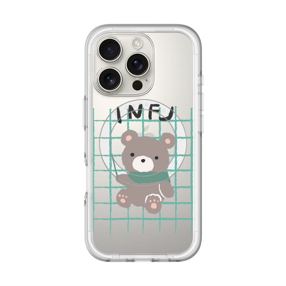 スリムプロテクションプレミアムケース with MagSafe［ オリジナル - INFJ 提唱者 - キャラクター ］