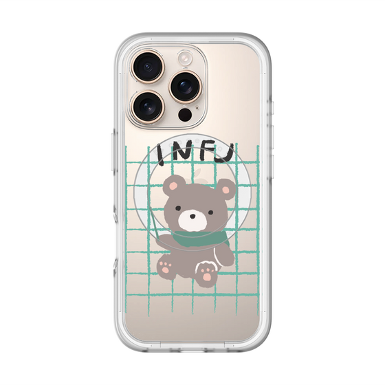 スリムプロテクションプレミアムケース with MagSafe［ オリジナル - INFJ 提唱者 - キャラクター ］