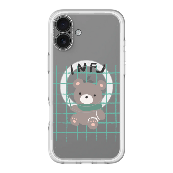 スリムプロテクションプレミアムケース with MagSafe［ オリジナル - INFJ 提唱者 - キャラクター ］