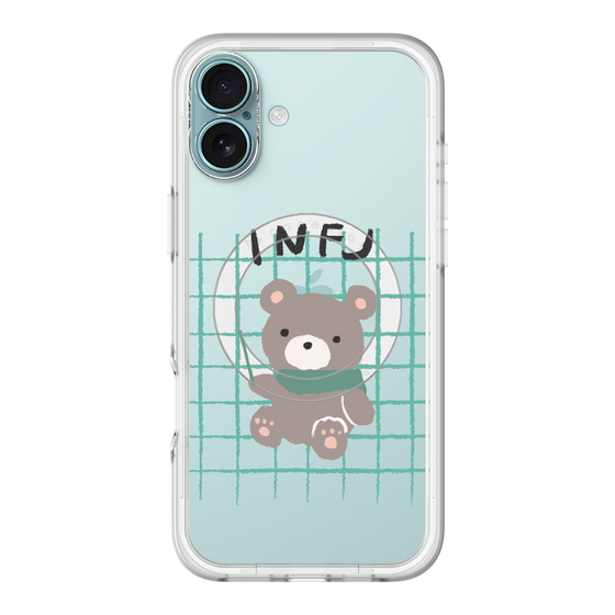 スリムプロテクションプレミアムケース with MagSafe［ オリジナル - INFJ 提唱者 - キャラクター ］