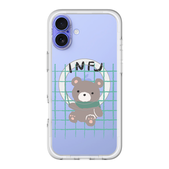 スリムプロテクションプレミアムケース with MagSafe［ オリジナル - INFJ 提唱者 - キャラクター ］